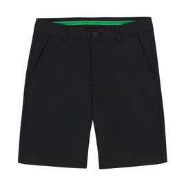 IZOD Boys' Performance Golf Swingflex Stretch Straight Fit Shorts, Blackout