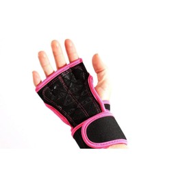 TUFF Glove Skinz – Premium Weightlifting Grip Gloves with Wrist Support | Gym Gloves for Powerlifting, Crossfit & Strength Training | Non-Slip & Padded Protection