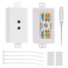 LUCTHY 2Pack Cat6 RJ45 Junction Box with Screwdriver, Punch Down