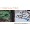 sourcing map Bookmark Tassels - 2Pcs 13cm/5" Silky Soft Mini