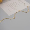 Dainty Gold Pearl Flower Bracelet for Women Gold Plated Daisy