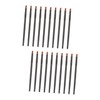 Ipetboom 20 Pcs Nose Shadow Brush Wooden Handle Brush Eye