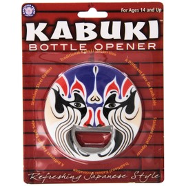 Hog Wild Kabuki Bottle Opener,Sold individually, Random choice of color