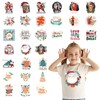 Kenteer 30 Pcs Christmas Iron on Transfers for Xmas Iron