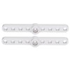 2Pcs Servo Arm Aluminium Alloy Steering Horn 25 Teeth Connection