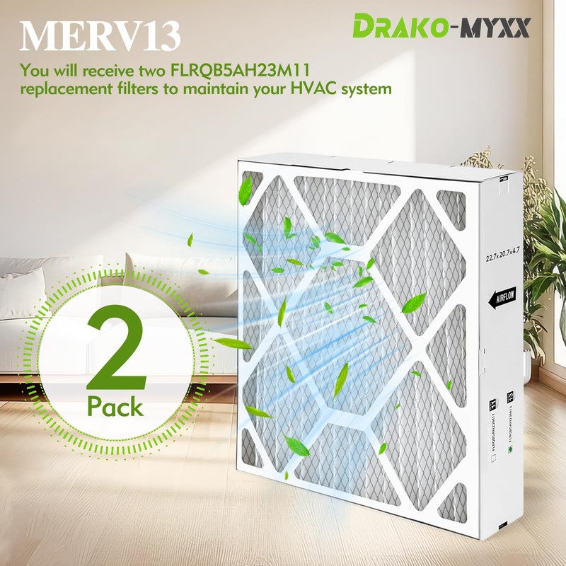 22.7" x 20.7" x 4.7" FLRQB5AH23M13 MERV 13 Air Filter