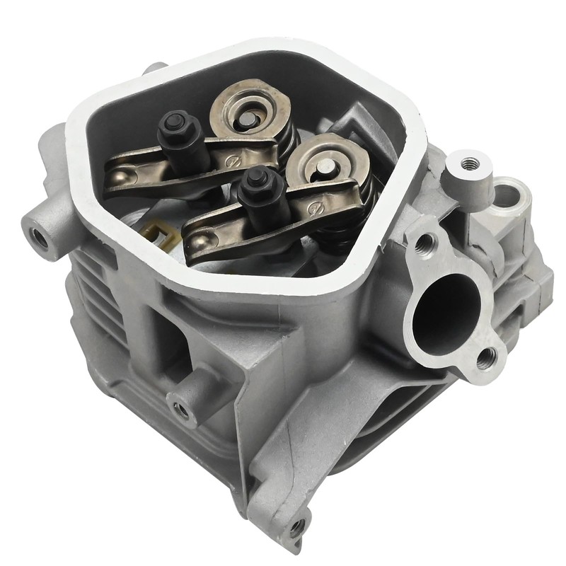 Newnessai Cylinder Head Assembly with Valve Spring Spark Plug Insulator