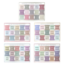 LEEQ Bible Tabs for Men and Women - Learning Bible, v2 Croft Laminated Bible Tabs for Old and New Testament, Bible Study Supplies, 66 Bible Index Book Tabs and 9 Blank Tabs