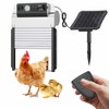 Automatic Chicken Coop Door, Solar Powered Roll-Up Chicken Door with