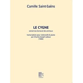 Camille Saint-Saëns-Le Cygne Cello and Piano Book+PART[S]