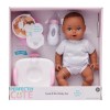 Perfectly Cute Feed & Wet 14" Baby Set - Dark