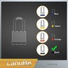LanuBe Lock Laminated keyed Padlock (1-9/16", 40mm), keyed Alike Locks,