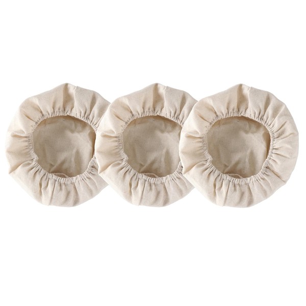 3 Pcs 10 Inch (25cm) Round Bread Proofing Basket with