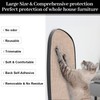 Uranshin Trimmable Cat Scratch Mat pad Self-Adhesive Cat Scratching Post