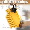 2Pcs Woodworking Featherboard Set Yellow Highly Recognizable Aids for Improved