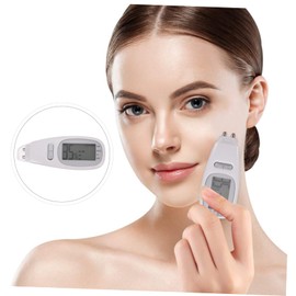 Outanaya 1Set Facial Skin Softness Analyzer Moisture Tester Compact Skin Sensor Tester with Backlit Display for Accurate Skin Hydration Measurement for Beauty Salons and Personal