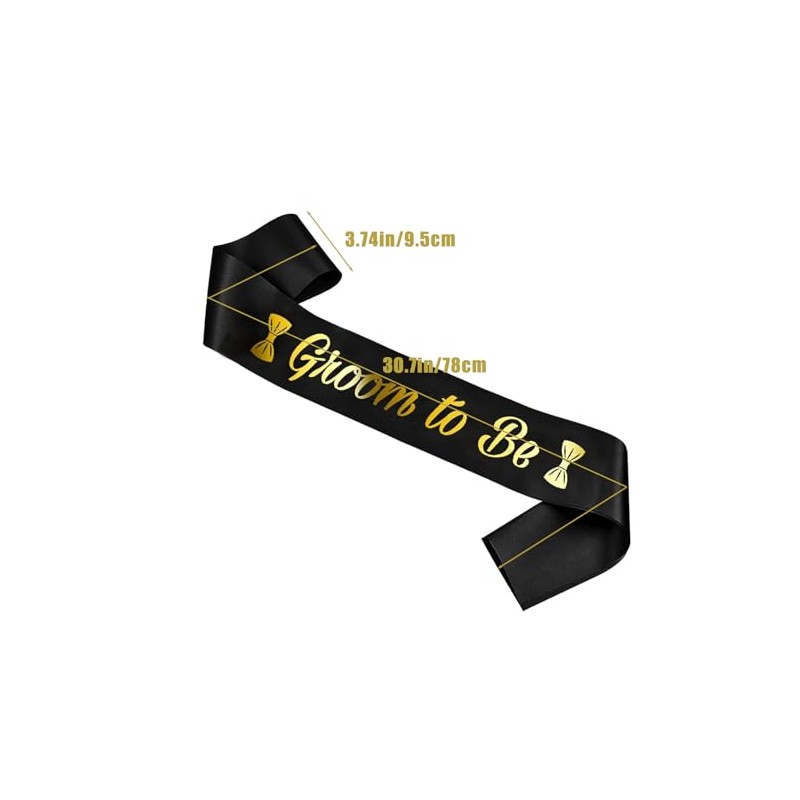 Groom to Be Sash, Wedding Engagement Ceremony Bridal Shower Bachelor