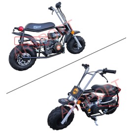 Exhaust for Massimo Mini Bike MB100 Mini Bike Off-Road Motorcycle.