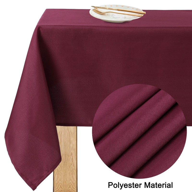 sourcing map Dining Table Cover Reusable Rectangular, Table Cloths Wipe