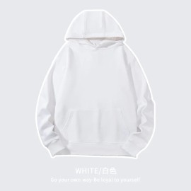 US Brand label Spopiedaer Design Hoodie High-Quality Gothic Hoodie 1 to 1 Streetwear With Geometric Web Hoodie PulloverColor: White, Size: L