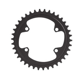 Keenso Bicycle Tray, Aluminium Alloy Bicycle Chain Rings 32/34/36/38T BCD 96MM for Bicycle Cranks (38T-Black) 96 bcd asymmetric narrow wide chainring