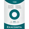 Exacompta - Ref 13808B - Bristol Ruled Record Card (Pack