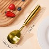 Heavy-Duty 304 Stainless Steel Ice Cream Scoop, Durable, Corrosion-Resistant &