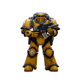 JOYTOY Warhammer 40K: Imperial Fists Legion MkIII Tactical Squad Legionary with Bolter 1:18 Scale Figure