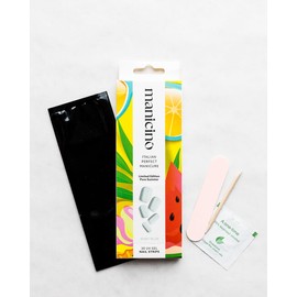 Manicino UV Nail Wraps - Durable Gel Stickers for Effortless DIY Salon Feel Manicure at Home or on the Go (Baby Blue, Standard)