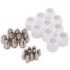 Plasma Consumable Kit P80 Electrode Tip Ceramic Nozzle Set Accessories