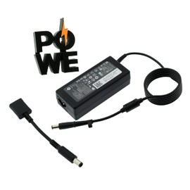 PO WE - Cargador DELL Compatible de 65W para DELL Inspiron 15 5000 Series 19.5v 3.34A Punta 4.5 x 3.0mm Cable de Corriente Incluido