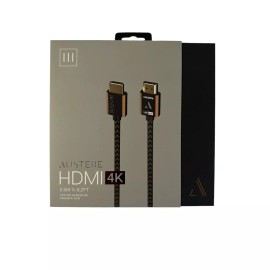 Austere III HDMI 4K Cable Woven Armor 2.5 Meter 8.2 Feet New in Box