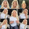 Blonde Body Wave Human Hair Tape in Hair Extension 14Inch