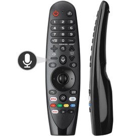 Newest Voice LG Magic Remote AKB75855501, Remote Control for All LG TV 2017-2022 Smart TV AN-MR20GA MR19BA MR18BA MR650A Replacement Magic Remote with Voice and Pointer Function
