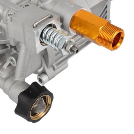 Aintier 3/4, Shaft Horizontal Pressure Washer Pump 3100 PSI 2.5 GPM Replacement Pump with 5 Color Tips, Engineering for Most engine power washer