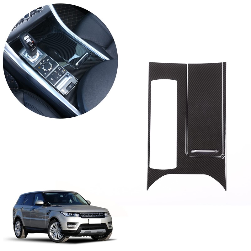 ABS Carbon Fiber Style Plastic Center Console Panel Cover Frame
