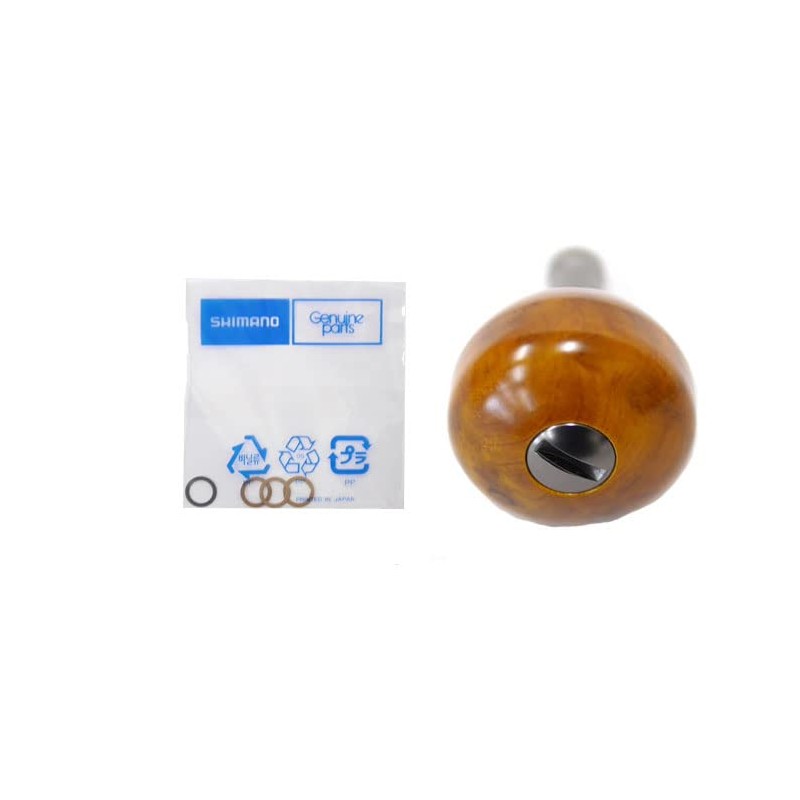 Waterland Round Wood Handle Knob for Shimano A Type 1