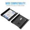 Halsouy SSD/HDD Mounting Bracket, 2.5 to 3.5 SSD Bracket, Metal