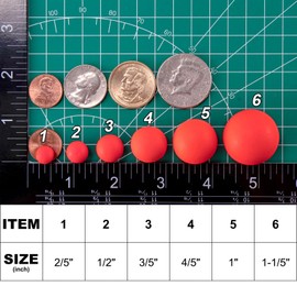 Dr.Fish 30 Pack Pompano Floats Foam Floats for Surf Fishing Live Bait Rig Bottom Rig Walleye Rig Crawler Harness Red