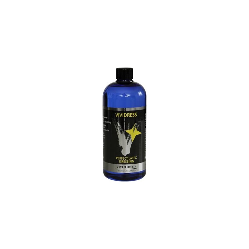 Vivishine Vividress 500ml Dressing Aid - for Latex Clothing, Clear