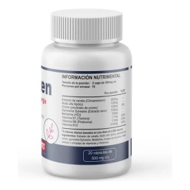 Supervits Diaten Gimnasio Sylvestre 20 Cápsulas Sabor Sin Sabor