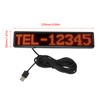 LED Matrix Panel 12x72 Dots Bluetooth APP Control Programmable Scrolling
