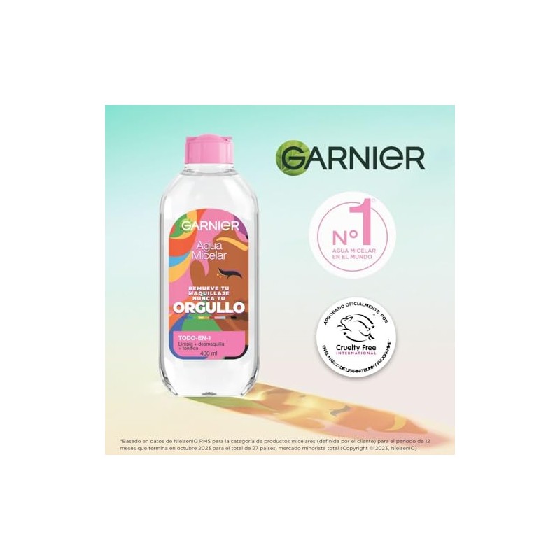 Garnier Skin Active Agua Micelar Pride 400 ml