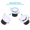 PATIKIL 4 Inch Round Air Vent Spring Loaded, ABS Adjustable
