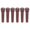 Guitar Bridge Pin Pegs Puller Cocobolo Wood Stringed Instrument Accessories
