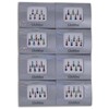 Globliss 6 Packs with 42 Long Indian Bindis face Gems