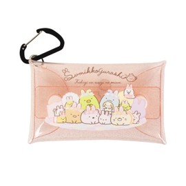 Sumikko Gurashi 0004 Coin Case, Coin Purse, Coin Storage, Wallet, Small Items, Clear Multi Case, S, Rabbit (MSG-231)