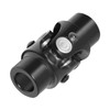 MDRIVEASY 3/4" Round x 3/4" Smooth Round Black Steering Shaft