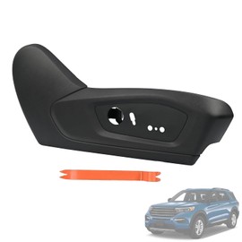 LB5Z-5462186-BB - Panel de protección del asiento lateral del pasajero compatible con Ford Explorer 2020 2021 2022 2023, panel de ajuste del asiento, color negro