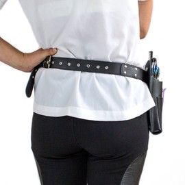 Stylist Tool Belt – 100% Real Leather Shears and Scissor Holster – Hairdresser Tool Holder for Hair Cutting Essentials